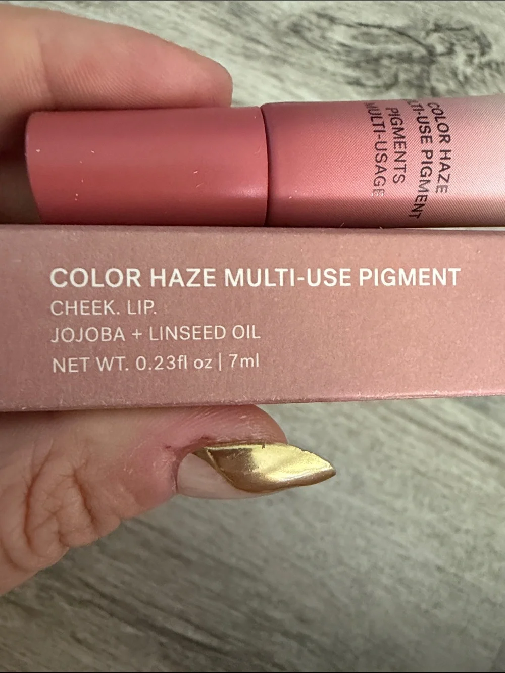 ILIA Cream Blush & Lip Tint in Dusty Rose Pink